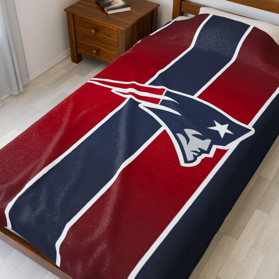 New England Patriots Throw Blanket