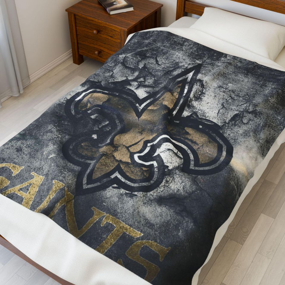 New Orleans Saints Throw Blanket