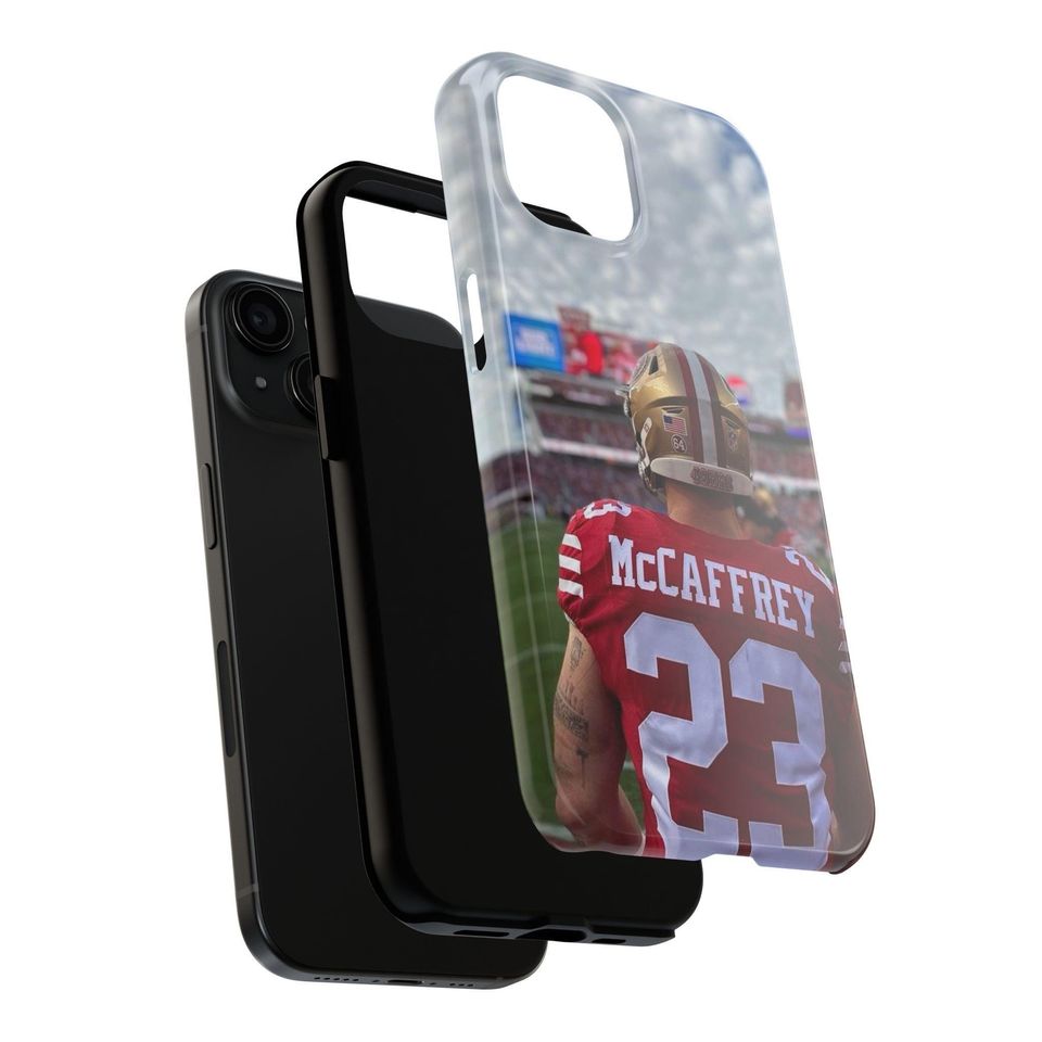 Christian McCaffrey 49ers Phone Case