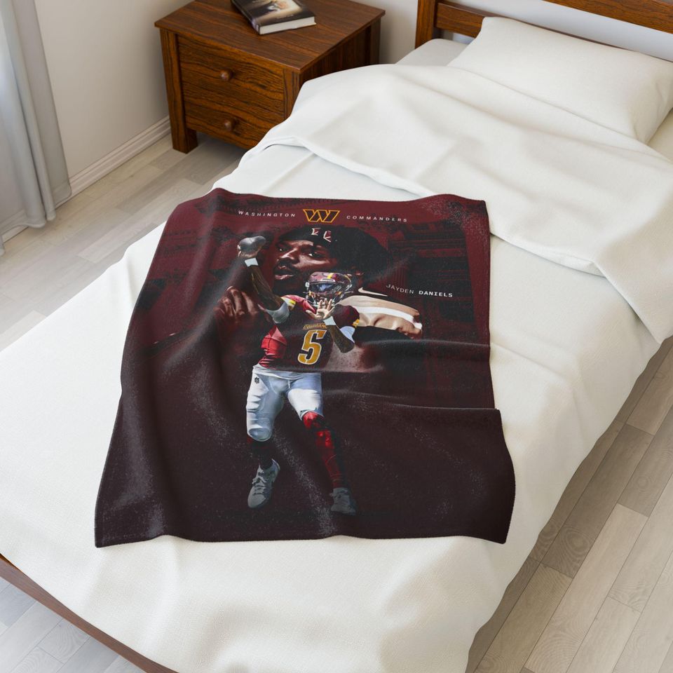 Jayden Daniels Throw Blanket