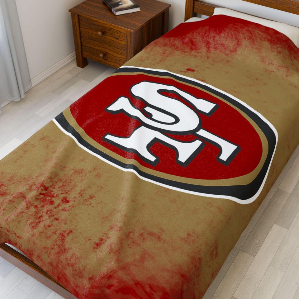 San Francisco 49ers Throw Blanket