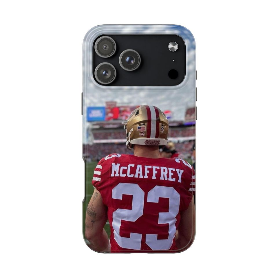 Christian McCaffrey 49ers Phone Case