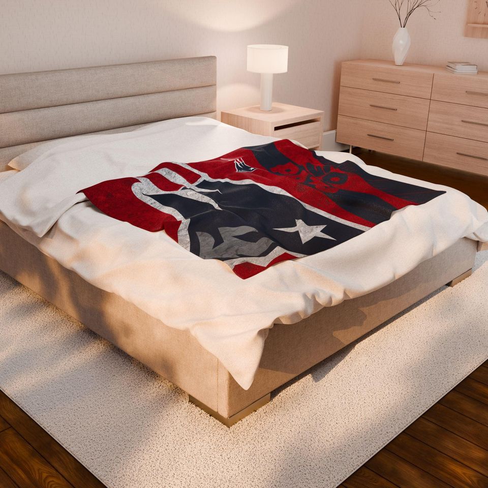New England Patriots Throw Blanket