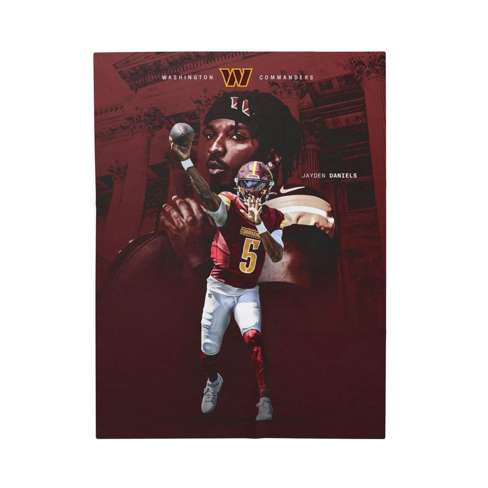 Jayden Daniels Throw Blanket