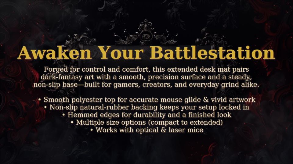 Toky Ghoul Inspired Desk Mat