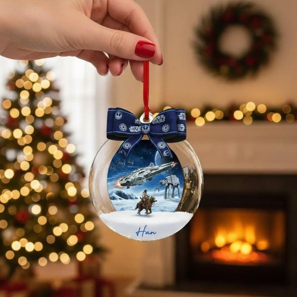 Personalized Star Wars Ornament, Star Wars Fan Keepsake