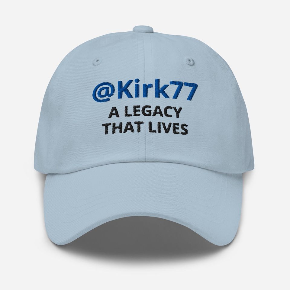Charlie Kirk cap