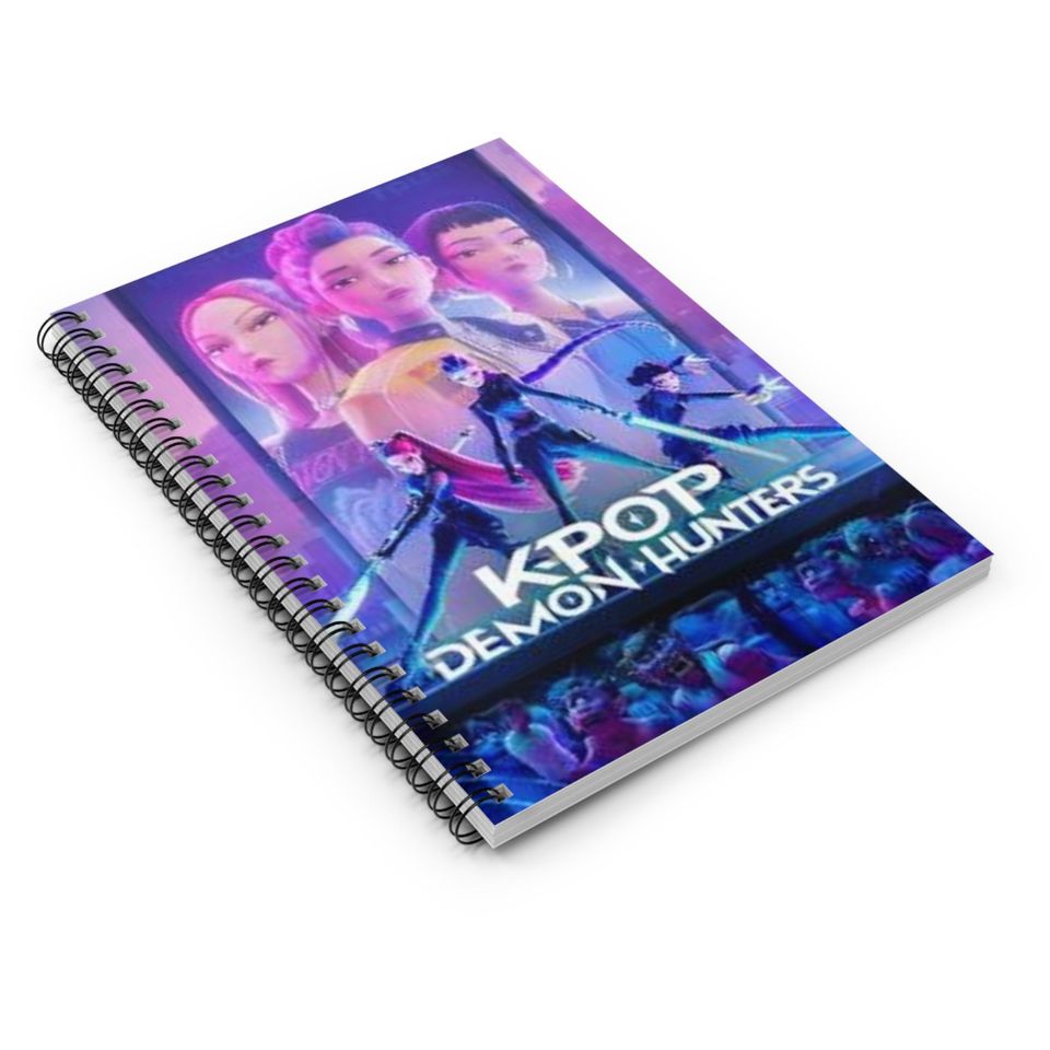 K-Pop Demon Hunters Spiral Notebook - Ruled Line