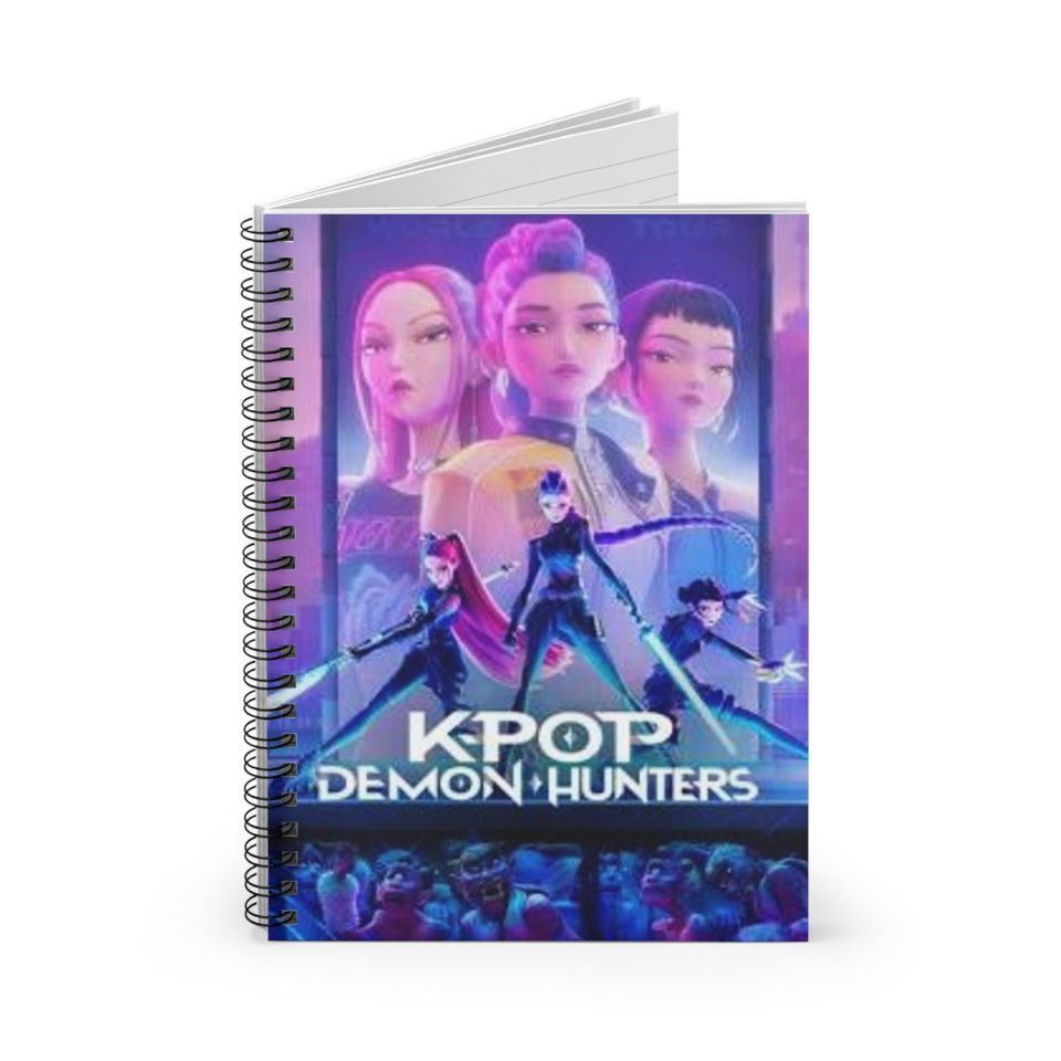 K-Pop Demon Hunters Spiral Notebook - Ruled Line