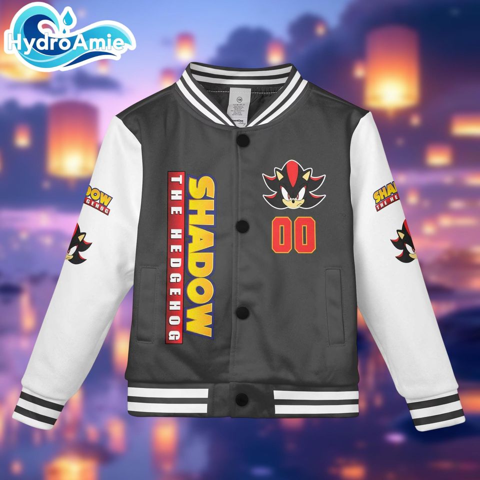 Custom Shadow the Hedgehog Varsity Jacket