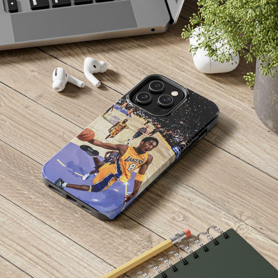 Kobe Bryant Tough Phone Case: Lexan Plastic, Basketball Gift