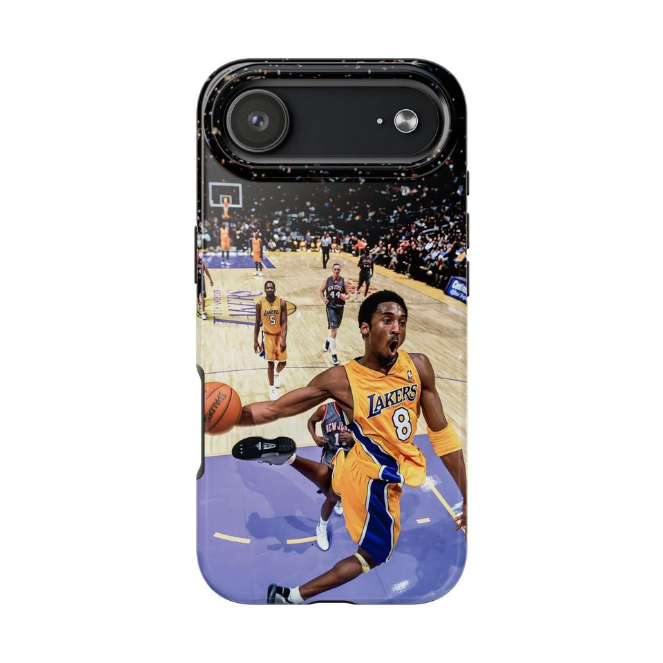 Kobe Bryant Tough Phone Case: Lexan Plastic, Basketball Gift