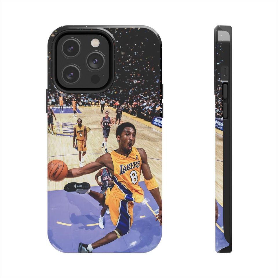Kobe Bryant Tough Phone Case: Lexan Plastic, Basketball Gift
