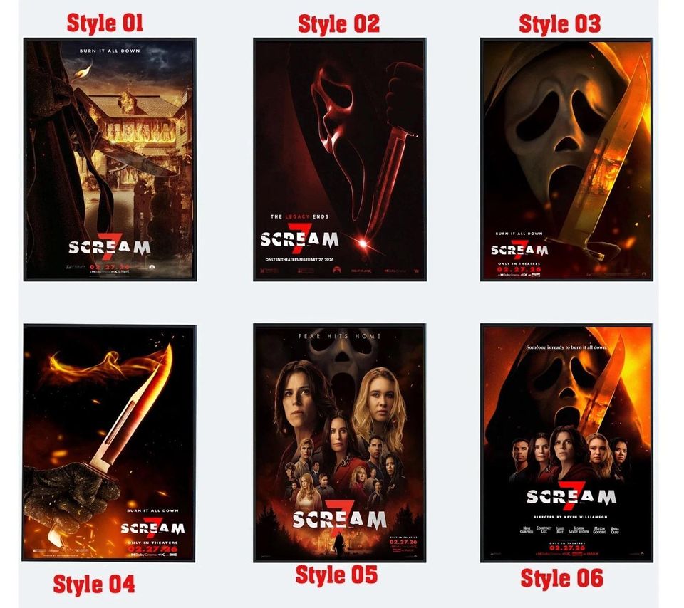 Scream 7 Movie 2026 Poster