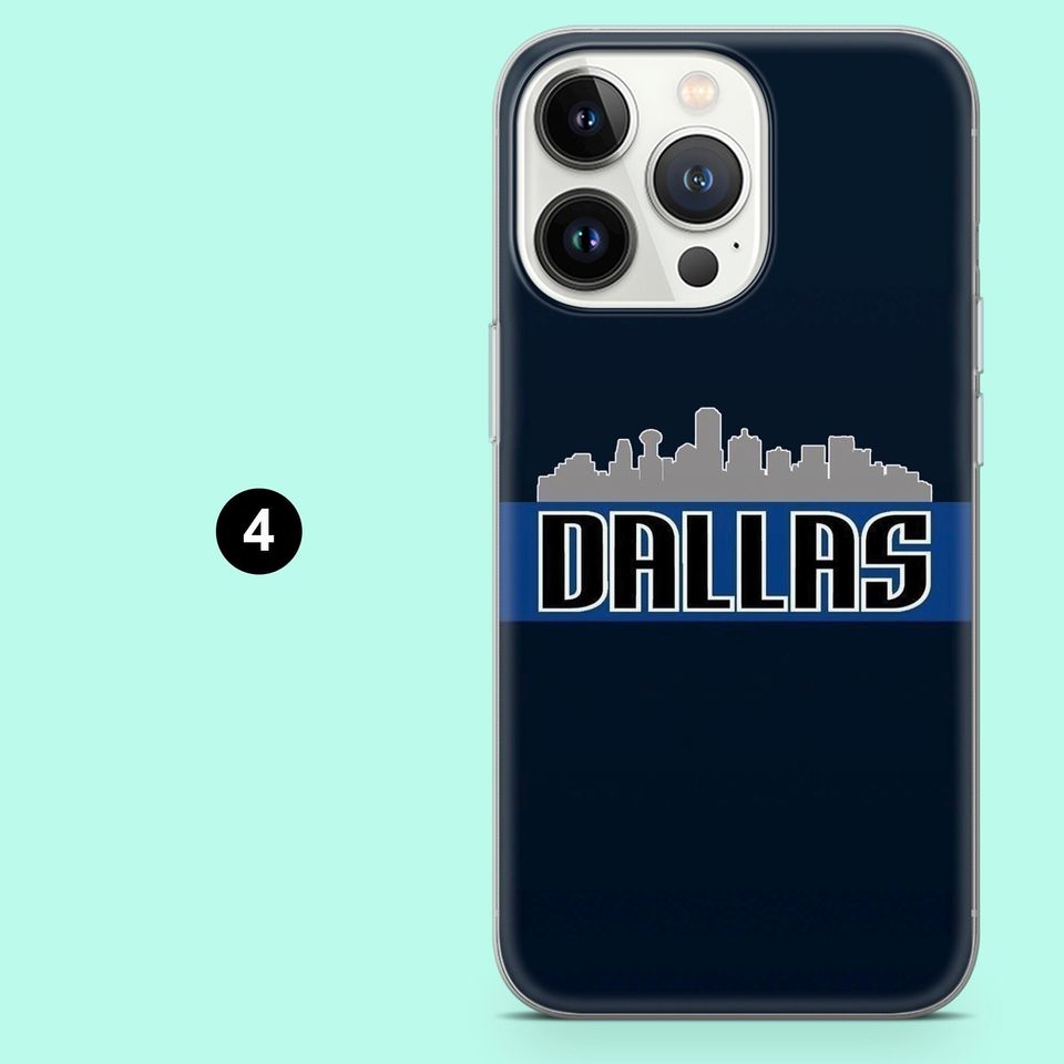 Dallas Mavericks Phone Case, Basketball Team Cover