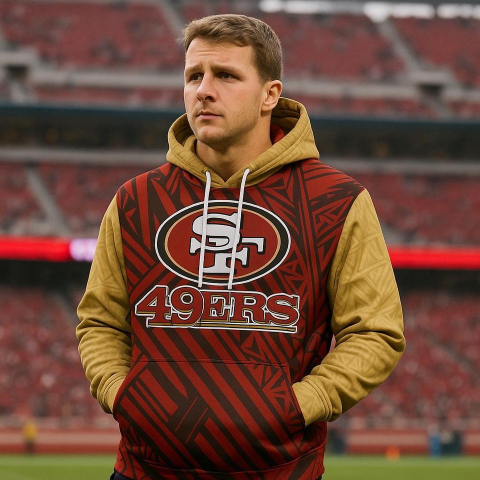 49ers Tribal Design 3D Hoodie