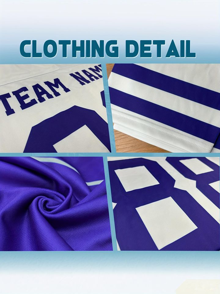 Mens Custom Football Jersey with Personalized Name Number