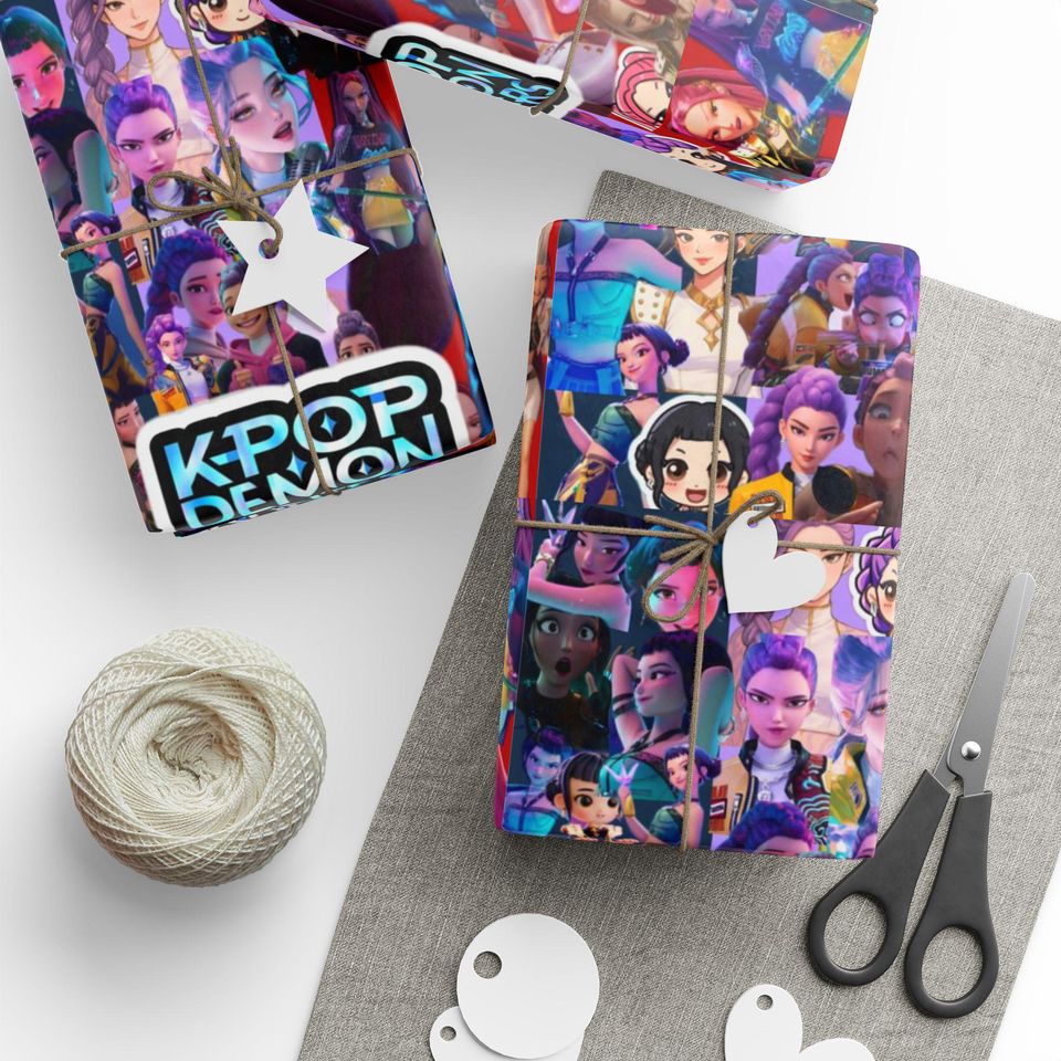 K-Pop Demon Hunter Wrapping Paper