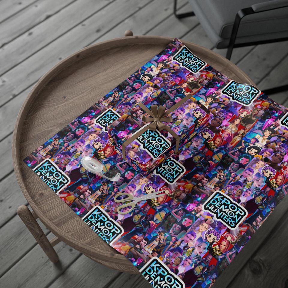 K-Pop Demon Hunter Wrapping Paper