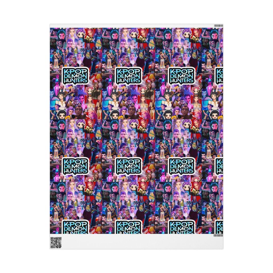K-Pop Demon Hunter Wrapping Paper