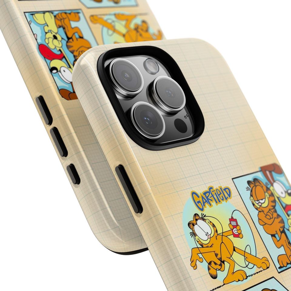 Garfield Comic Strip Phone Case, Cartoon Phone Case