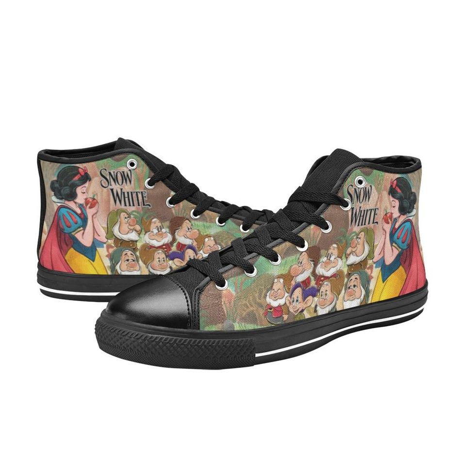 Snow White High Top Shoes Sneakers