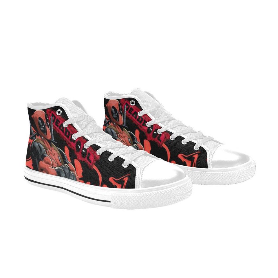 Deadpool High Top Shoes Sneakers