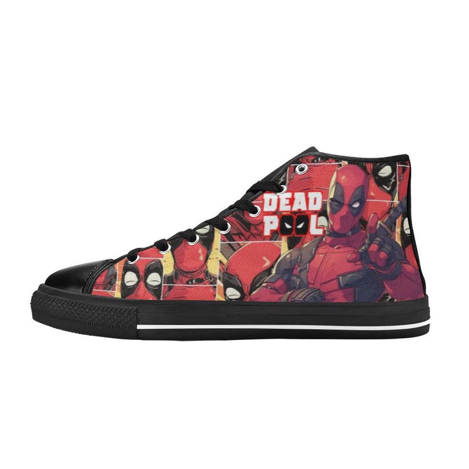 Deadpool High Top Shoes Sneakers