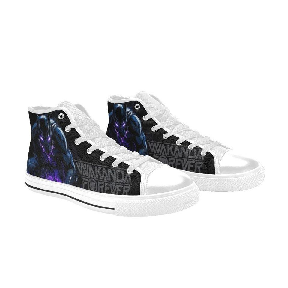 Black Panther High Top Shoes Sneakers