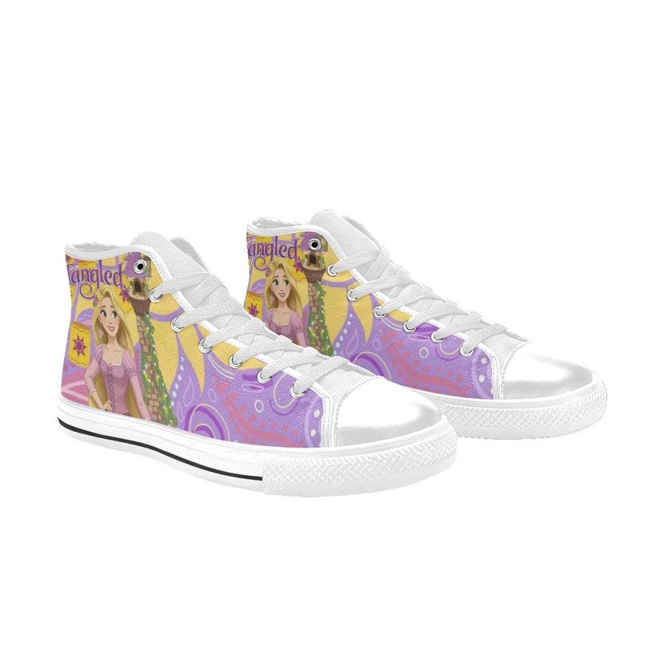 Tangled High Top Shoes Sneakers
