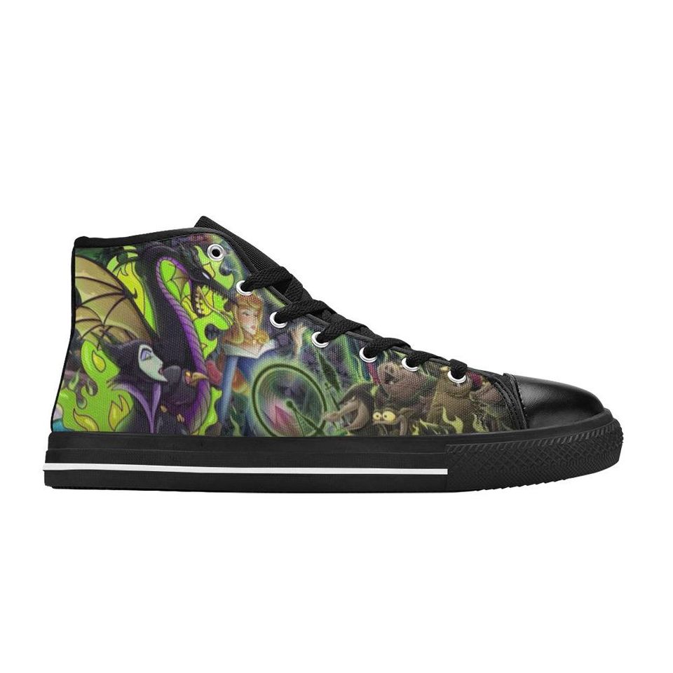 Maleficent High Top Shoes Sneakers
