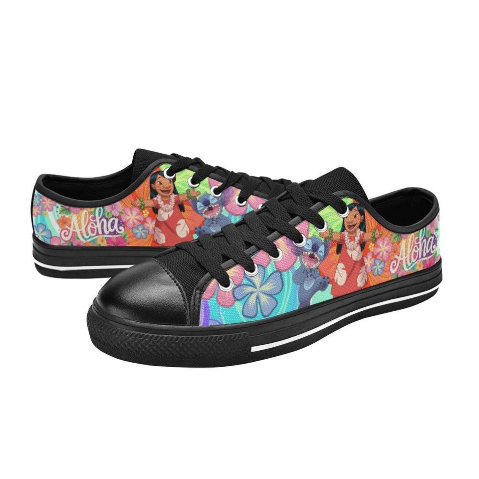 Lilo And Stitch Low Top Shoes Sneakers