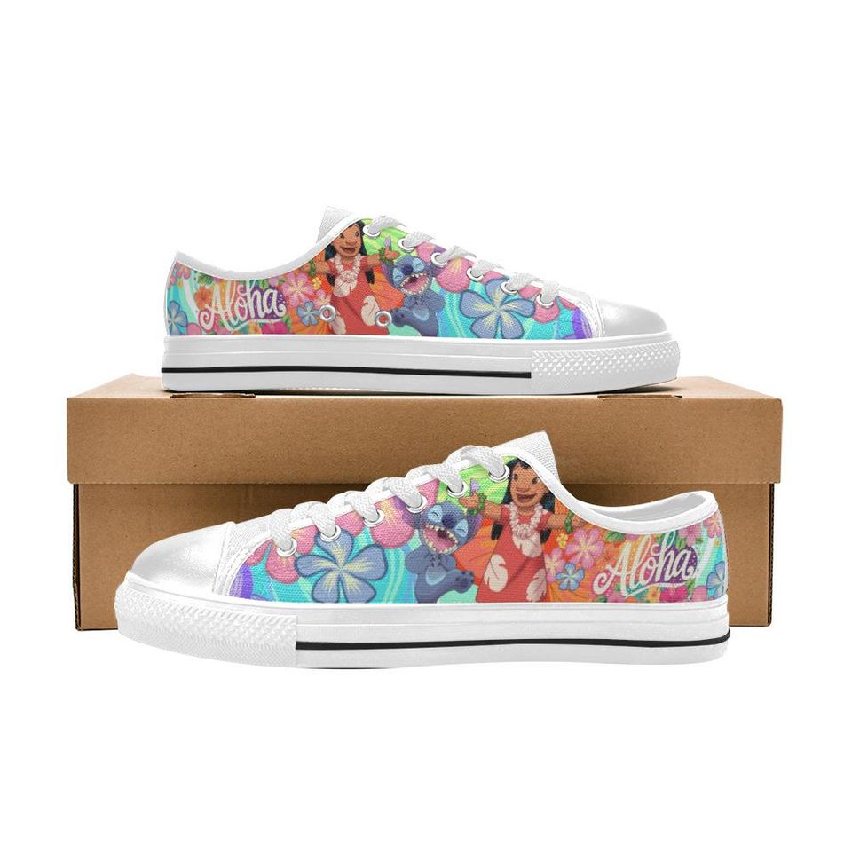 Lilo And Stitch Low Top Shoes Sneakers