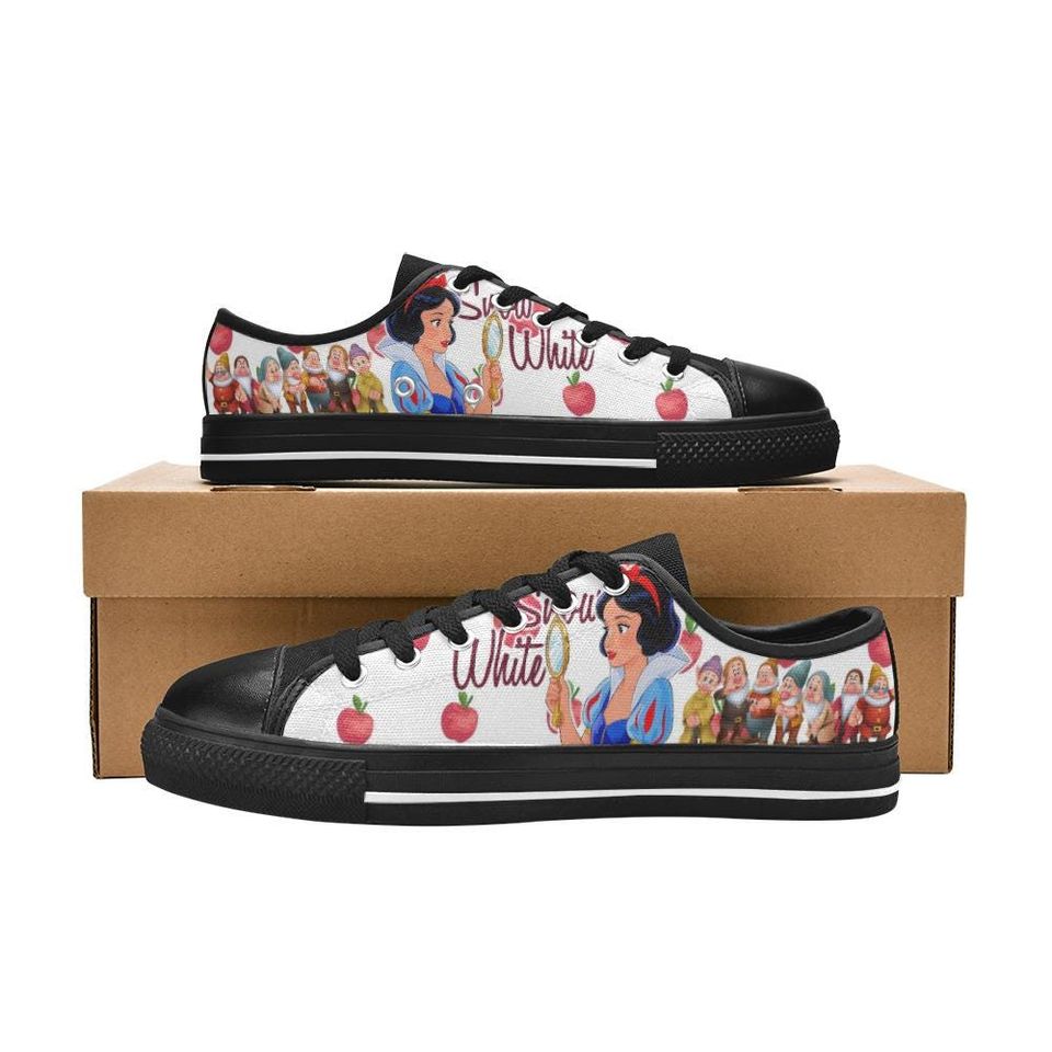 Snow White Low Top Shoes Sneakers