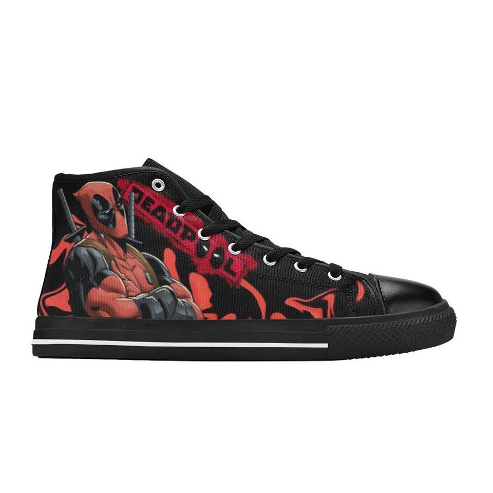 Deadpool High Top Shoes Sneakers
