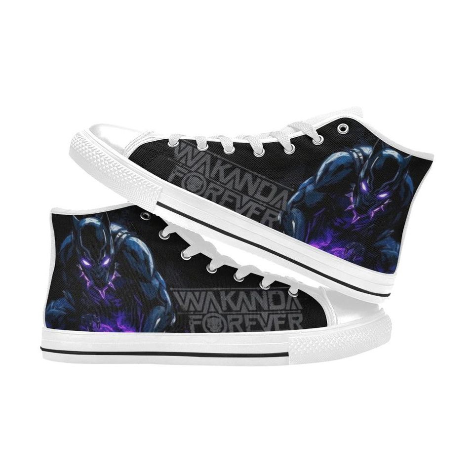 Black Panther High Top Shoes Sneakers