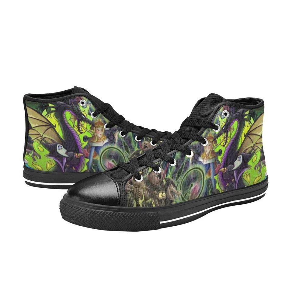 Maleficent High Top Shoes Sneakers