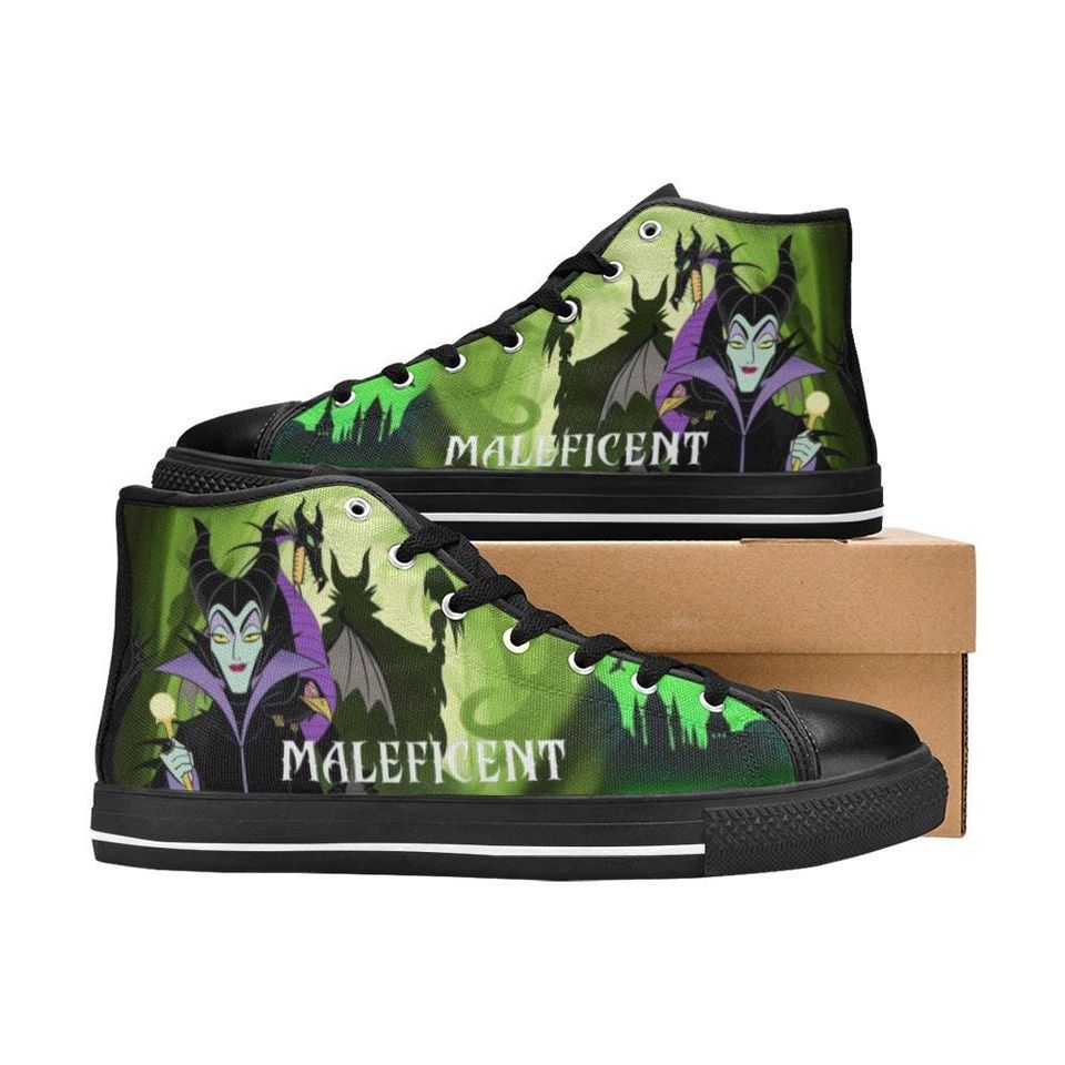 Maleficent High Top Shoes Sneakers