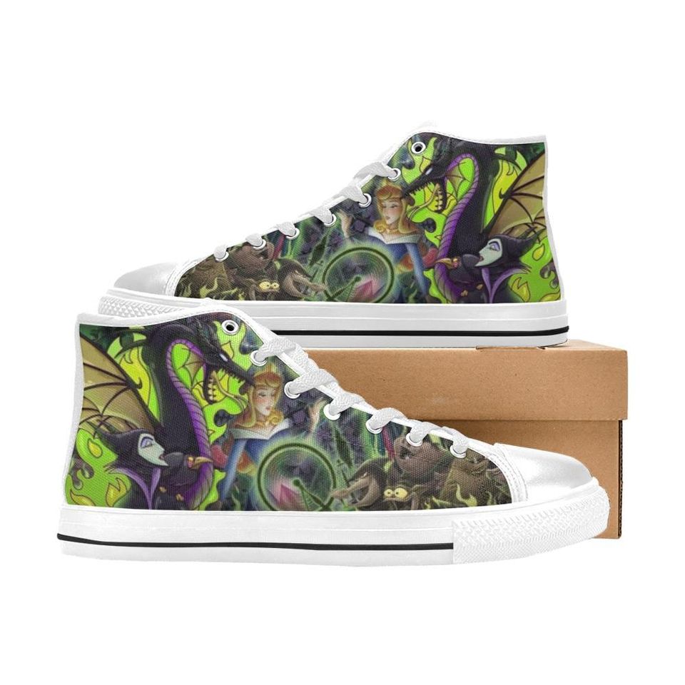 Maleficent High Top Shoes Sneakers