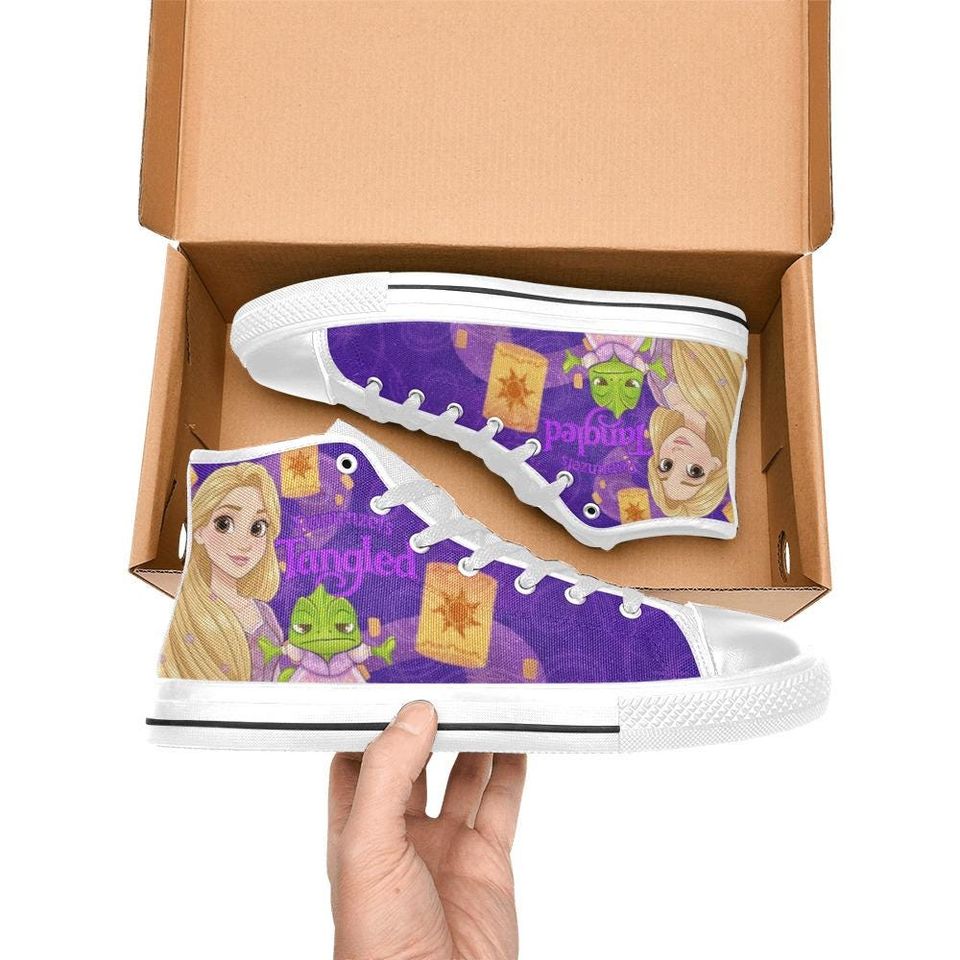Tangled High Top Shoes Sneakers