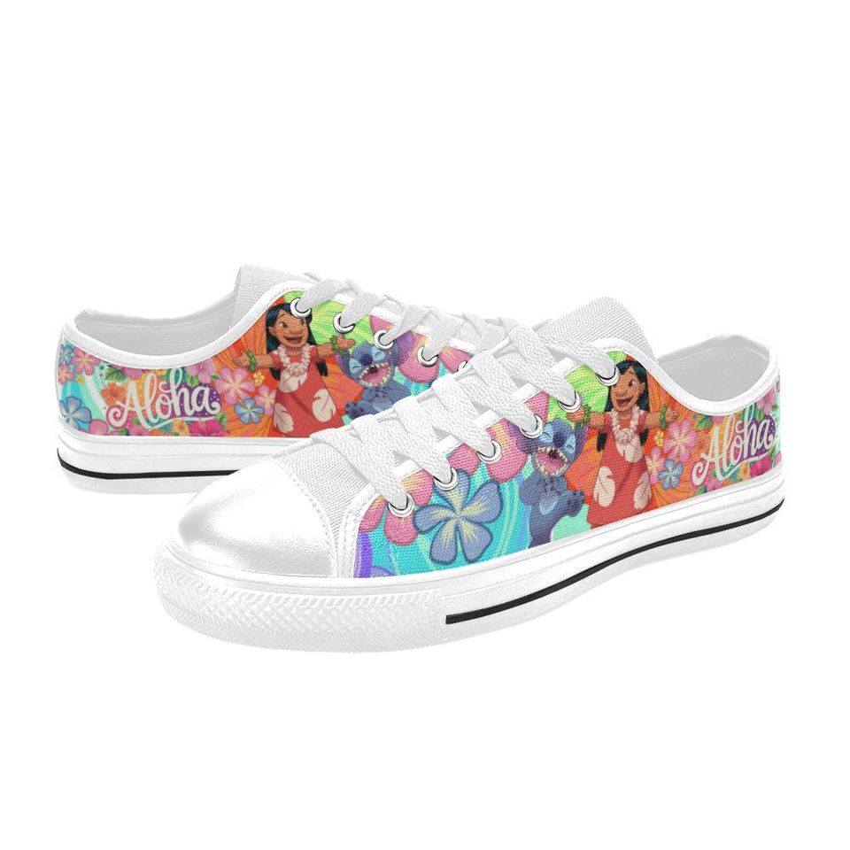 Lilo And Stitch Low Top Shoes Sneakers