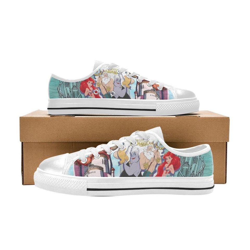 The Little Mermaid Low Top Shoes Sneakers
