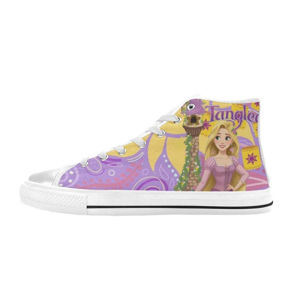 Tangled High Top Shoes Sneakers