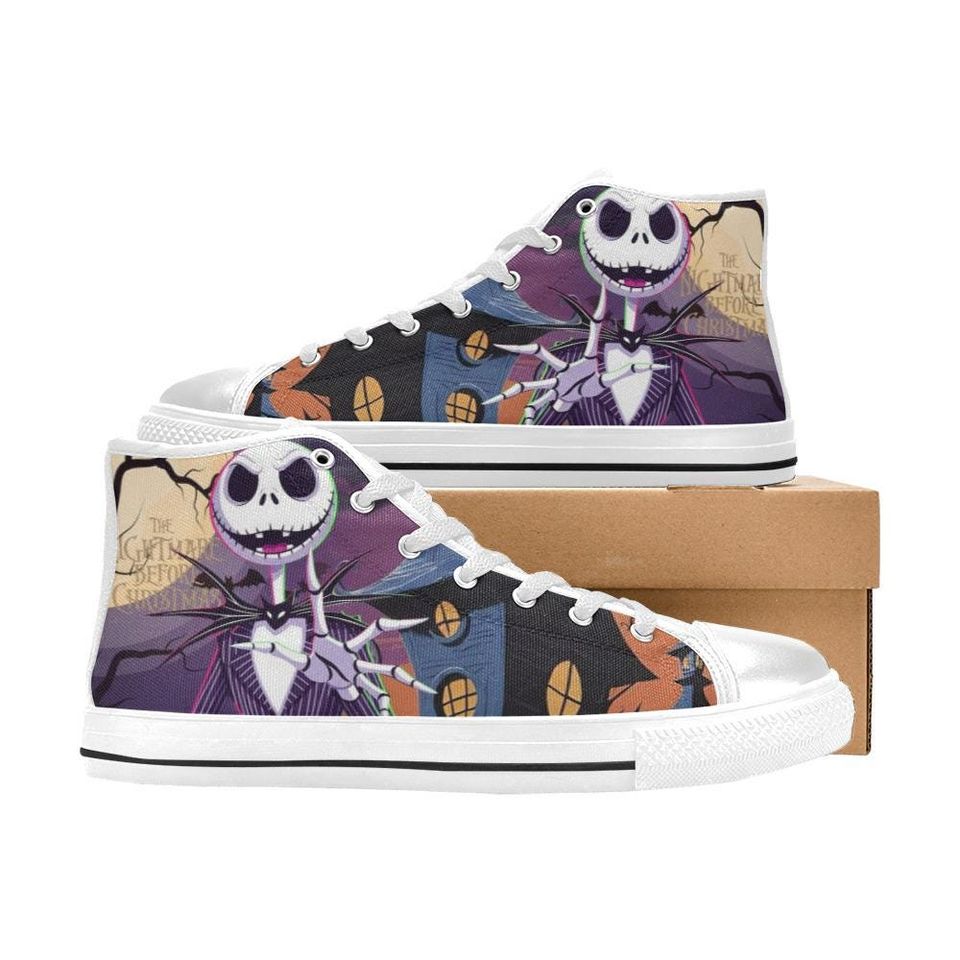 The Nightmare Before Christmas High Top Shoes Sneakers