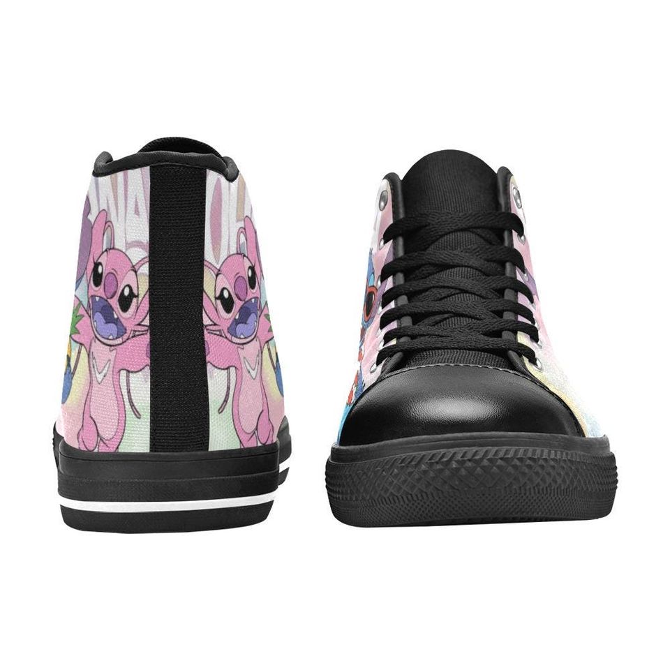 Lilo And Stitch High Top Shoes Sneakers