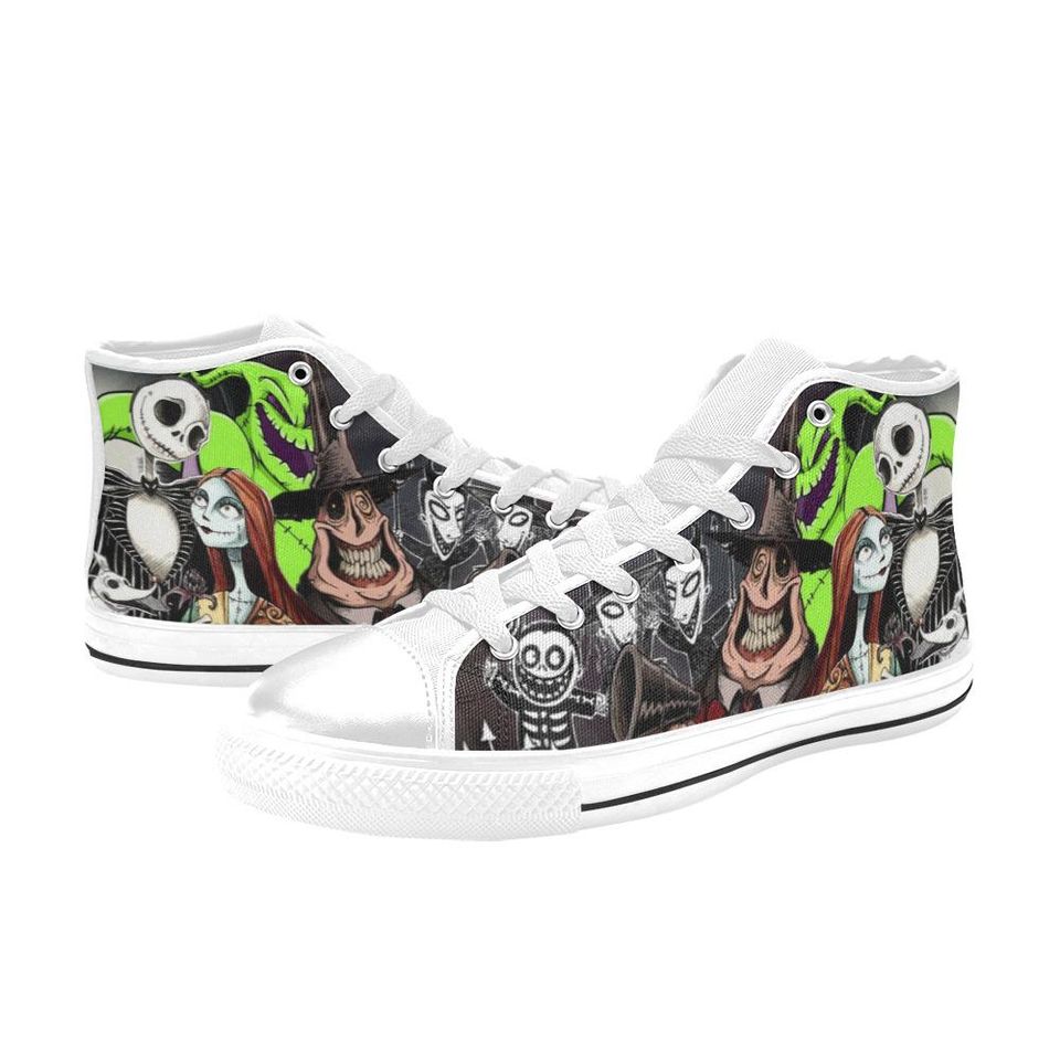 The Nightmare Before Christmas High Top Shoes Sneakers