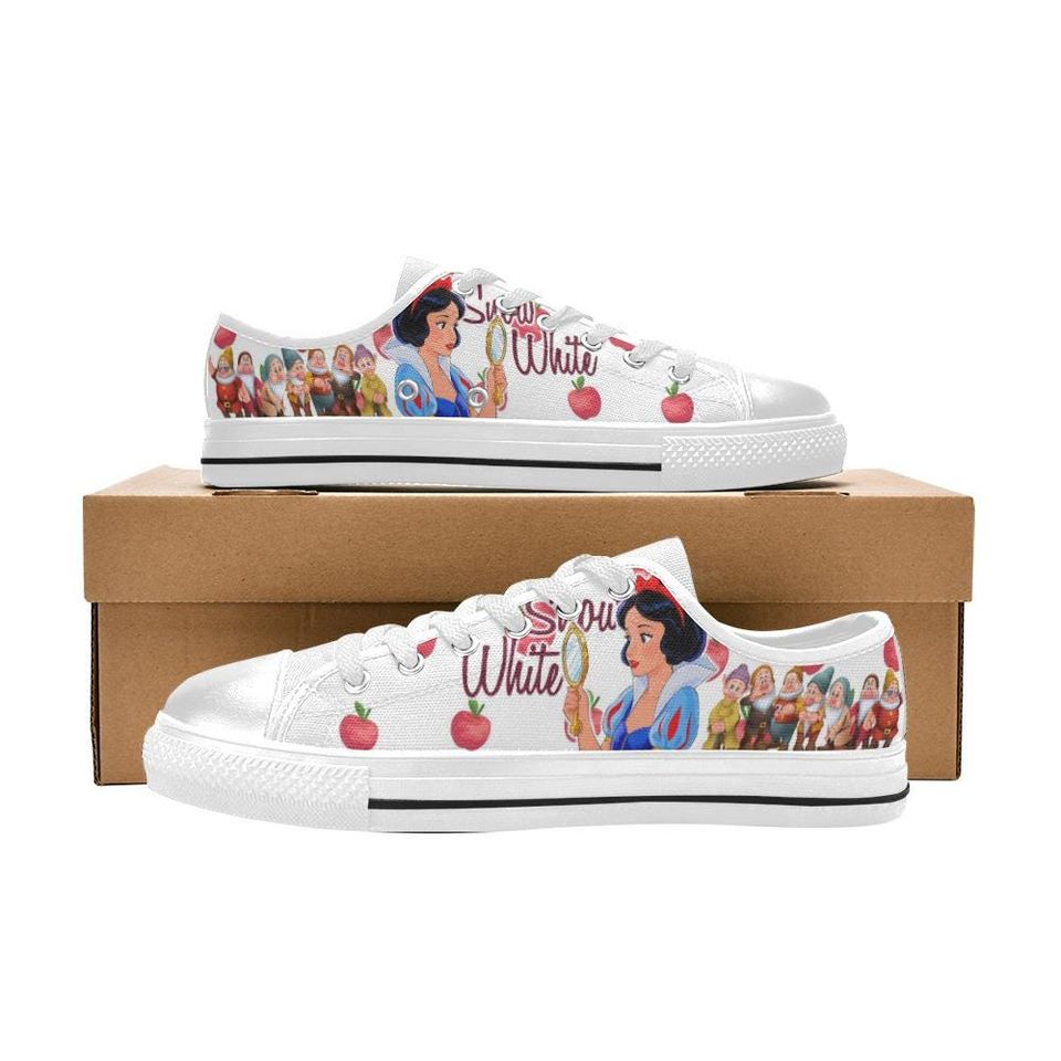 Snow White Low Top Shoes Sneakers