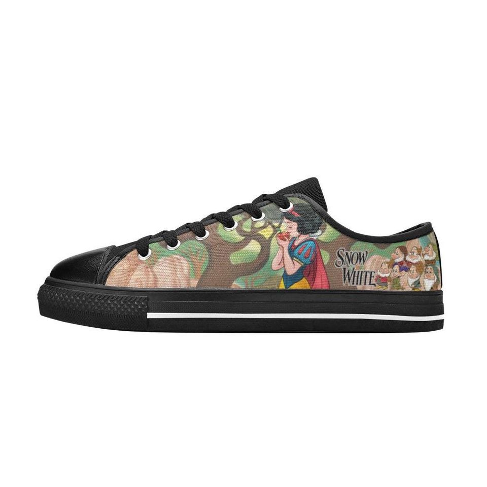Snow White Low Top Shoes Sneakers