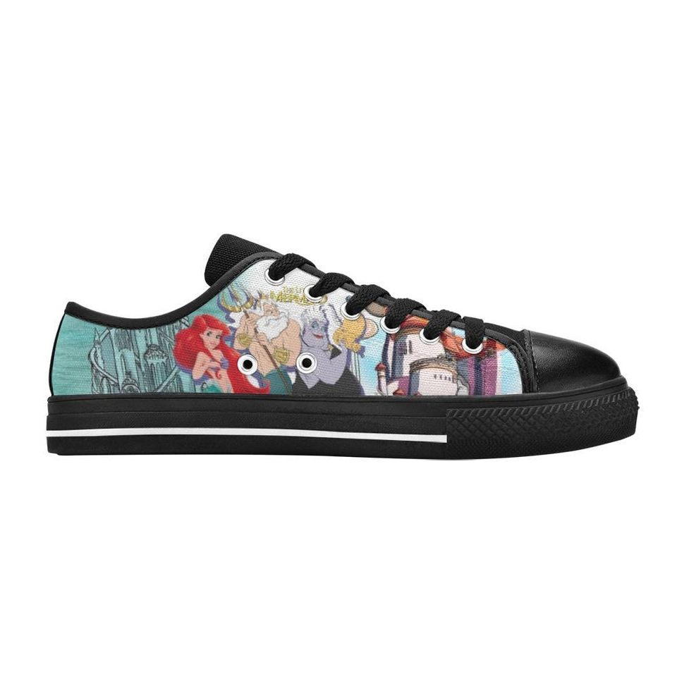 The Little Mermaid Low Top Shoes Sneakers