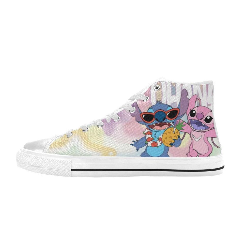 Lilo And Stitch High Top Shoes Sneakers